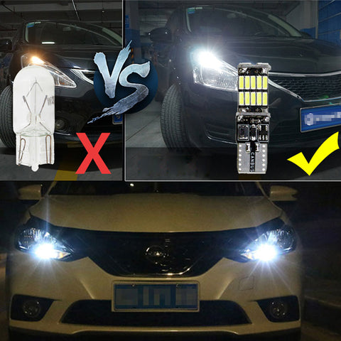 LED W5W Canbus Sans Erreur