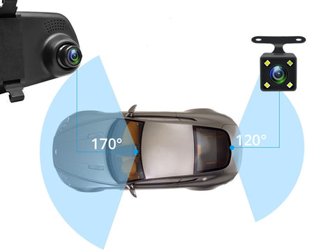 Dashcam 1080p+ Caméra de recul