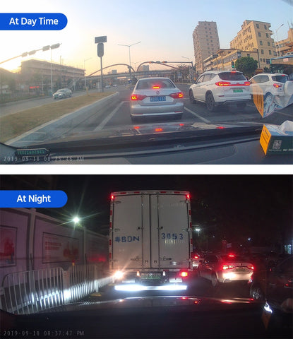 Dashcam 1080p+ Caméra de recul